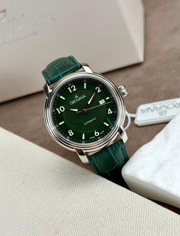 Grovana - Automatic Date Green - 1703.2531 - Heren -, Nieuw