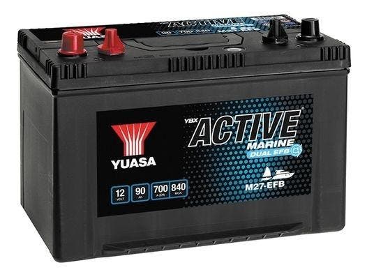 Yuasa M27-EFB Batterij GR27 BCI 12V 90Ah 700A  Active Marin, Auto-onderdelen, Accu's en Toebehoren, Verzenden