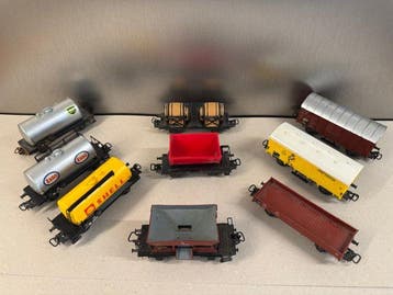 Märklin H0 - Modeltrein goederenwagonset (9) - Set van 9, Nieuw