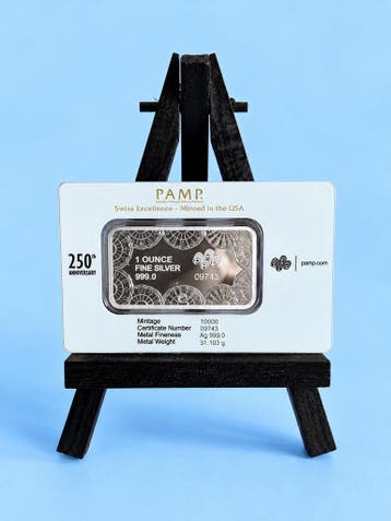 PAMP Suisse 250 Years USA 2026 1 oz Silver, Verzenden, Zilver