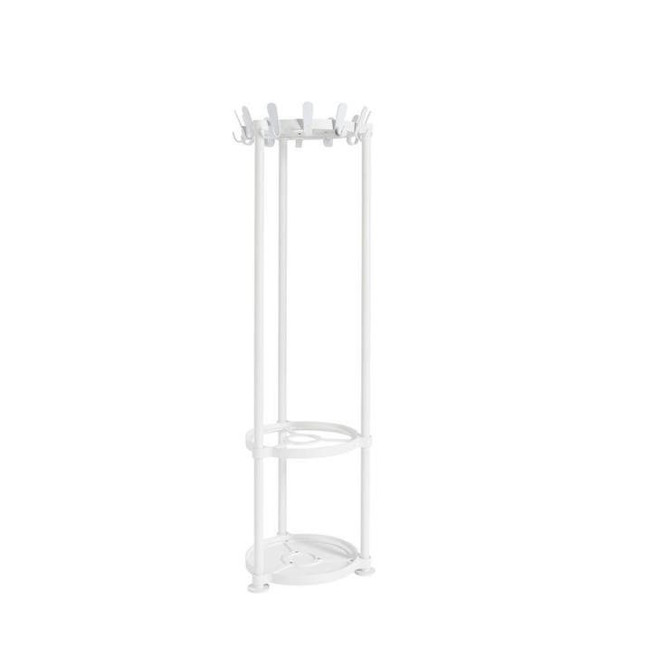 Functionals Krok Round staande kapstok - wit, Huis en Inrichting, Woonaccessoires | Kapstokken, Nieuw, Verzenden