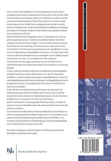 Actie en reactie / Boom Juridische studieboeken Nick Huls, Boeken, Verzenden, Zo goed als nieuw, Nick Huls