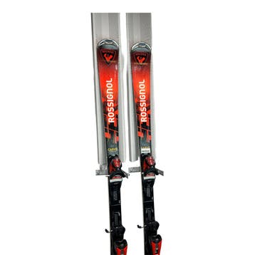 Rossignol Hero Carve Fiberglass + Look NX 12 GW - 162, Gebruikt, Rossignol, Ophalen of Verzenden, Carve