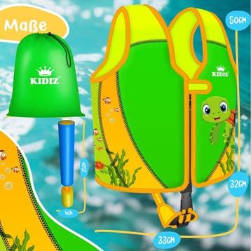 KIDIZ® Zwemvest voor kinderen - L - 5-9 jaar - Veiligheidsgo, Kleding | Heren, Badmode en Zwemkleding, Verzenden