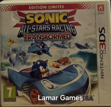Sonic and Sega All-stars Racing transformed (Nintendo DS, Ophalen of Verzenden, Zo goed als nieuw