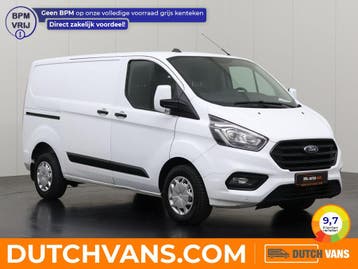 Ford Transit Custom 2.0TDCi Bestelbus 2021 L1 H1 Diesel, Euro 6, Wit, Nieuw, Dealer onderhouden