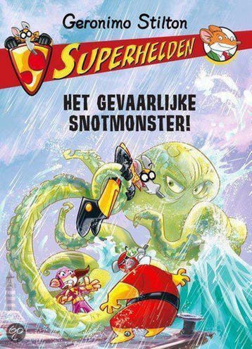 Het gevaarlijke snotmonster! / Geronimo Stilton-reeks, Verzenden, Zo goed als nieuw, Geronimo Stilton