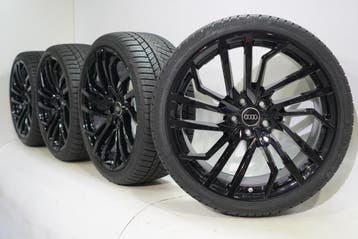 Audi RS4 RS5 B9 20 inch velgen Continental Winterbanden Orig, Gebruikt, Velg(en), 20 inch, Winterbanden