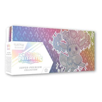Prismatic Evolutions Super Premium Collection Box, Verzenden, Nieuw, Overige typen, Foil