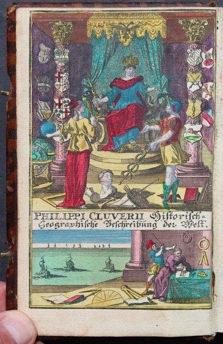 P. Clüver (Cluverius) - Epitome geographiae Cluverianae, Antiek en Kunst, Antiek | Boeken en Bijbels