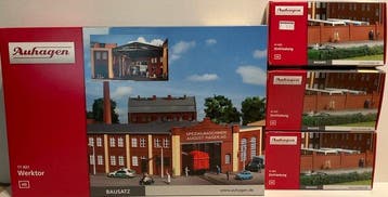 Auhagen H0 - 11421/ 41623 x3 - Modeltreinlandschap (4), Nieuw