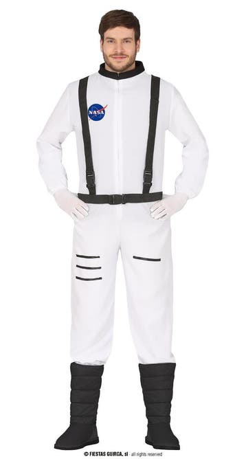 Astronautenpak heren, Verzenden, Nieuw, Feestartikel