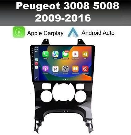 Peugeot 3008 5008 android 14 navigatie apple carplay dab+, Auto diversen, Autonavigatie, Nieuw, Ophalen of Verzenden
