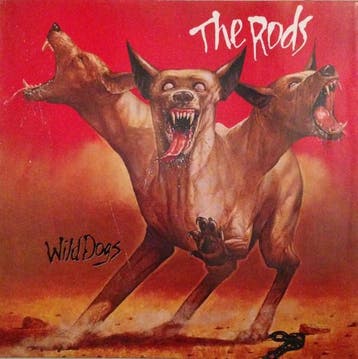 The Rods – Wild Dogs (LP, 1982), Ophalen of Verzenden, Gebruikt