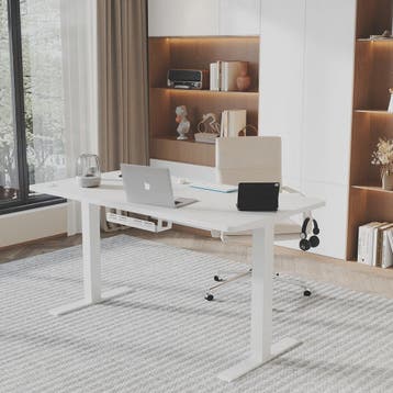 Devoko Elektrisch In hoogte Verstelbaar Bureau 140x60 cm - S, Huis en Inrichting, Bureaus, Verzenden, Nieuw
