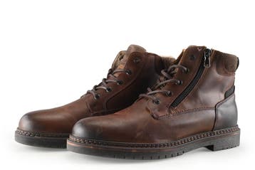 Nelson Veterboots in maat 42 Cognac, Overige kleuren, Verzenden, Boots, Zo goed als nieuw