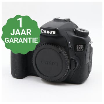 10% korting | Canon EOS 70D, Audio, Tv en Foto, Verzenden, Gebruikt, Canon