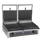 Contactgrill Panini-Double (gegroefd/gegroefd) | 3kW | met, Verzenden, Nieuw in verpakking