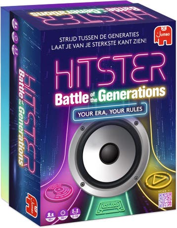 Hitster - Battle of the Generations | Jumbo -, Hobby en Vrije tijd, Gezelschapsspellen | Bordspellen, Verzenden, Nieuw