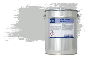 Wixx PU 150 Betonverf RAL 7035 | Lichtgrijs 2.5L, Verzenden, Nieuw, Verf, Grijs