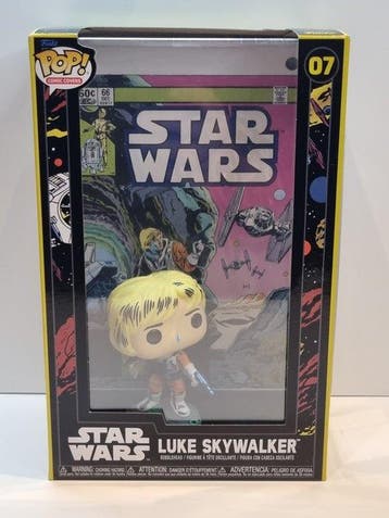 Funko - Funko Pop Comic Covers: #07 Luke Skywalker (Star