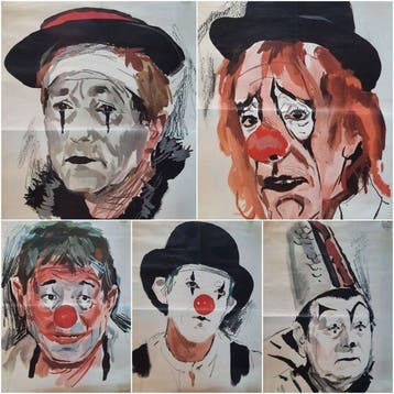 Fellini - Poster cinematografico - Poster film I Clowns, Verzamelen, Nieuw