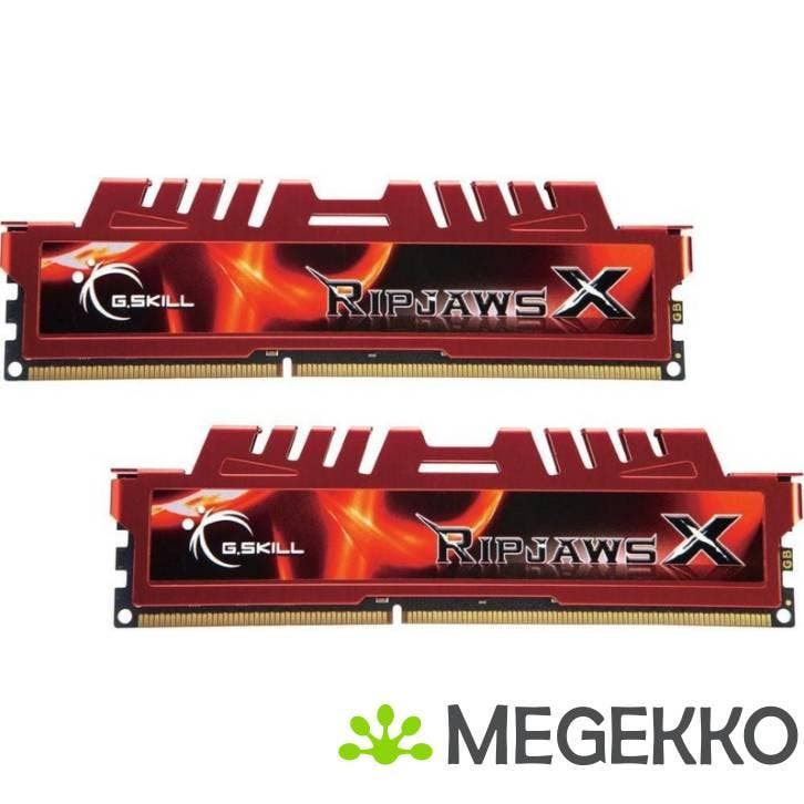 G.Skill DDR3 Ripjaws-X 2x8GB 1600Mhz -, Computers en Software, RAM geheugen, Nieuw, Verzenden