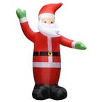 Opblaasbare Kerstman XL | Tweedekansje | OP=OP, Diversen, Kerst, Ophalen of Verzenden, Nieuw