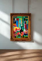 E. Pérez Lezcano - “Chromatic Harvest” XL (No Reserve), Antiek en Kunst