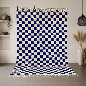 Marokkaans Berbertapijt Beni Ouarain voor Moderne Woonkamer, Nieuw