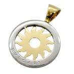 Bvlgari - Hanger - Tondo Sun Pendant - 18 karaat Geel goud,