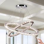 Woonkamer Kroonluchter 3 Lichtkleuren | 29% Korting, Huis en Inrichting, Lampen | Kroonluchters, Ophalen of Verzenden, Nieuw, Metaal