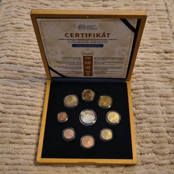 Slowakije. Proof Set 2026 Olympics Games Milano Cortina