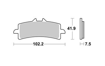 KTM 1290 Superduke R BRAKING Remblokken voor P50 930 BRAKE, Ophalen of Verzenden, Nieuw