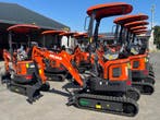 DELEKS® M120 Minigraver Graafmachine Kraan 1.2t YANMAR 3-cil, Ophalen of Verzenden, Graafmachine