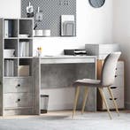 vidaXL Bureau Beton Grijs 90 x 50 x 76 cm, Verzenden, Nieuw