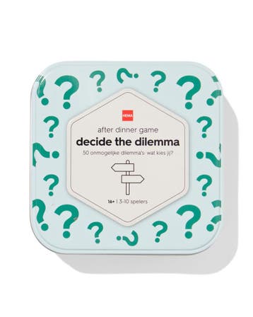 HEMA After dinner game dicide the dilemma, Verzenden, Nieuw