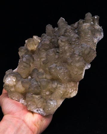 PAGODA CALCITE bord - Hoogte: 20.7 cm - Breedte: 12.8 cm-