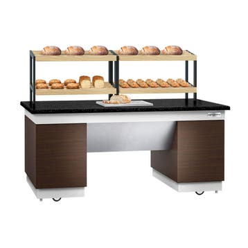 GGM Gastro | Broodstelling - DUBLIN - 2000mm - met 2 planken, Verzenden, Nieuw in verpakking