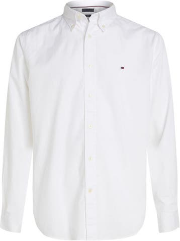 Tommy Hilfiger Poplin Overhemd Flex Wit maat M Heren, Kleding | Heren, Overhemden, Verzenden, Nieuw, Wit, Tommy Hilfiger