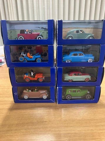 Atlas 1:43 - Modelauto (8) - Tintin - Le Lotus Bleu e outros, Nieuw