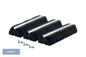 Rubberen Montageblokken 600x130x95 mm met M10 Fittingen 3..., Verzenden, Nieuw in verpakking