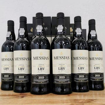 2019 Messias - Late Bottled Vintage Port - Douro - 6 Flessen, Nieuw