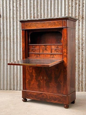 Secrétaire à abattant - Klepbureau, klepburo, bureau, buro,, Antiek en Kunst