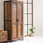 *WOONWINKEL* Sloophouten Kast Met Planken, Verzenden, Nieuw