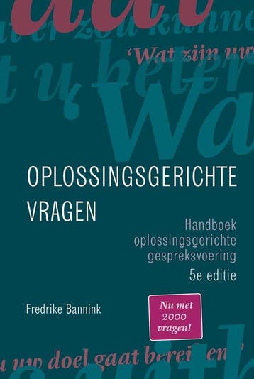 9789043043137 Oplossingsgerichte vragen Fredrike Bannink, Verzenden, Nieuw, Fredrike Bannink