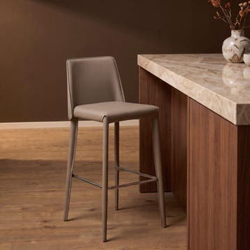 Barkruk Floor Taupe | Starfurn, Ophalen of Verzenden, Nieuw