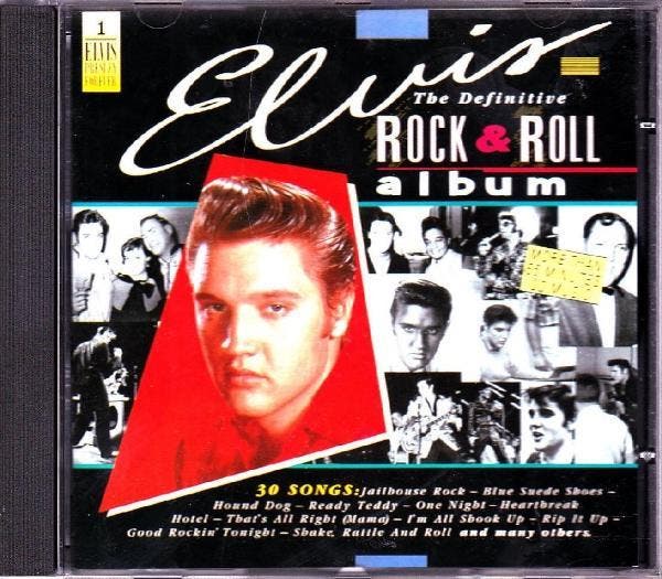 cd - Elvis Presley - Definitive rock &amp; roll album (30..., Cd's en Dvd's, Cd's | Overige Cd's, Zo goed als nieuw, Verzenden