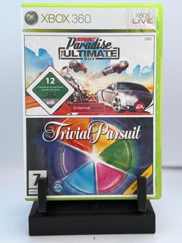 Burnout Paradise Ultimate & Trivia Pursuit - Xbox 360, Verzenden, Gebruikt