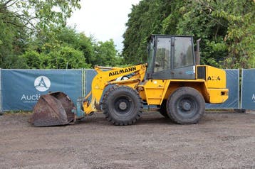 Veiling: Wiellader Ahlmann AS14 Diesel 79kW 1999, Ophalen, Wiellader of Shovel
